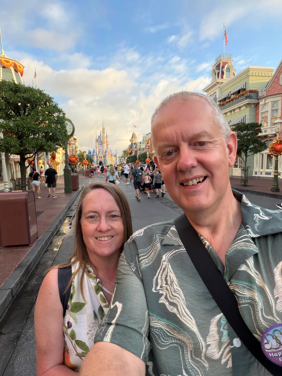 Steve and Sue together at Walt Disney World